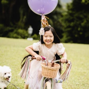 ピンク、ミント、パープルの自転車タッセル – 女の子用自転車用 Bingelci ストリーマー – 子供と大人のための楽しくてカラフルなハンドルバーアクセサリー