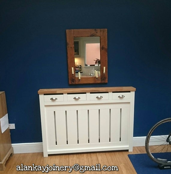 Made To Measure Bespoke Radiator Cover With Storage Drawers Etsy