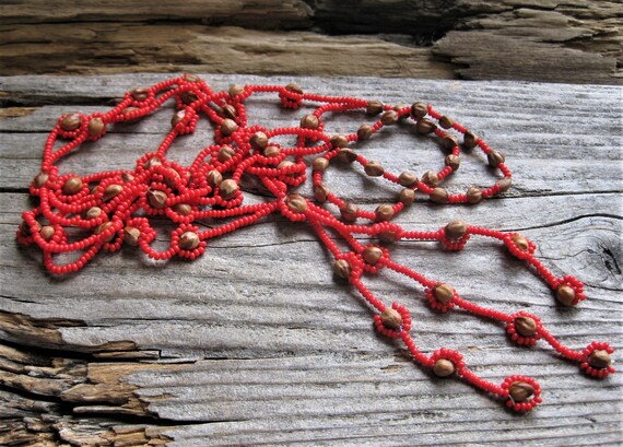 Native American Ghost Bead Choker -Black (34bc125) - Mission Del Rey  Southwest