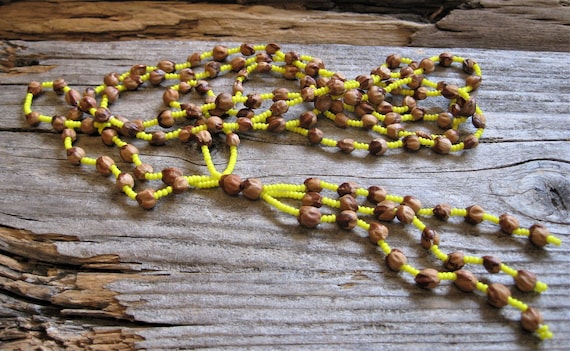 NECKLACE & BELT: Cotton Beads, Ceramic Beads, Extra long – PADUKAS ARTISANS
