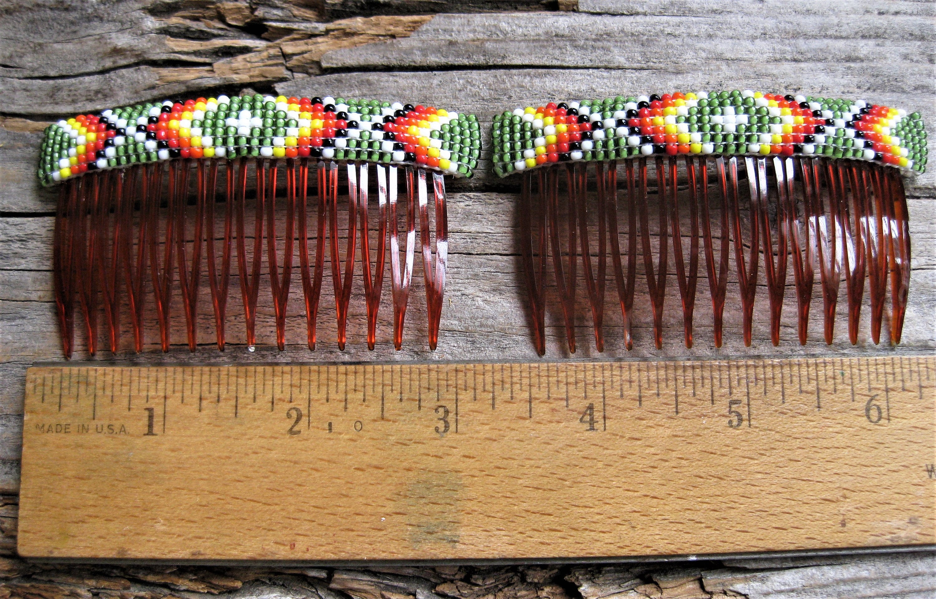 Navajo Woven Seed Combs Combs | Hand-Carved — Tierra Wools main image 4