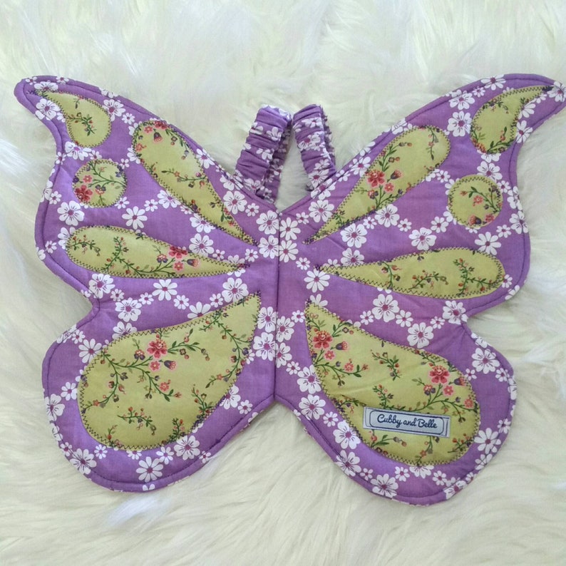 Wearable butterfly wings