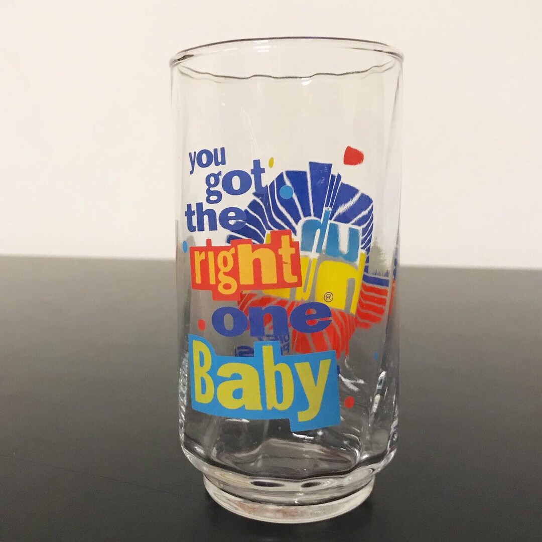 Vintage Diet Pepsi Glass Etsy