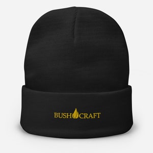 Bushcraft Embroidered Beanie