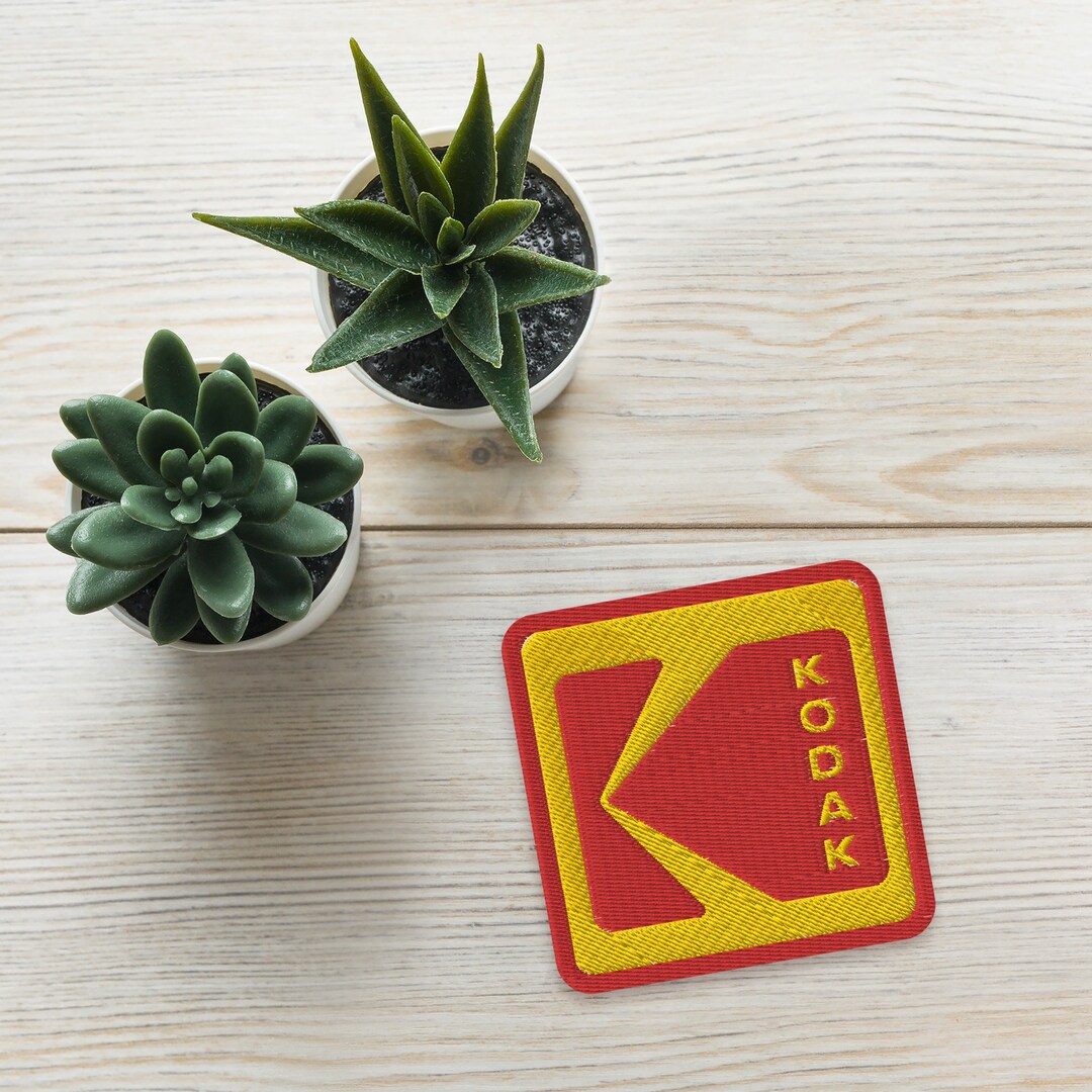 Kodak Embroidered Patch Etsy