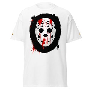 Blutige Hockey Maske T-Shirt