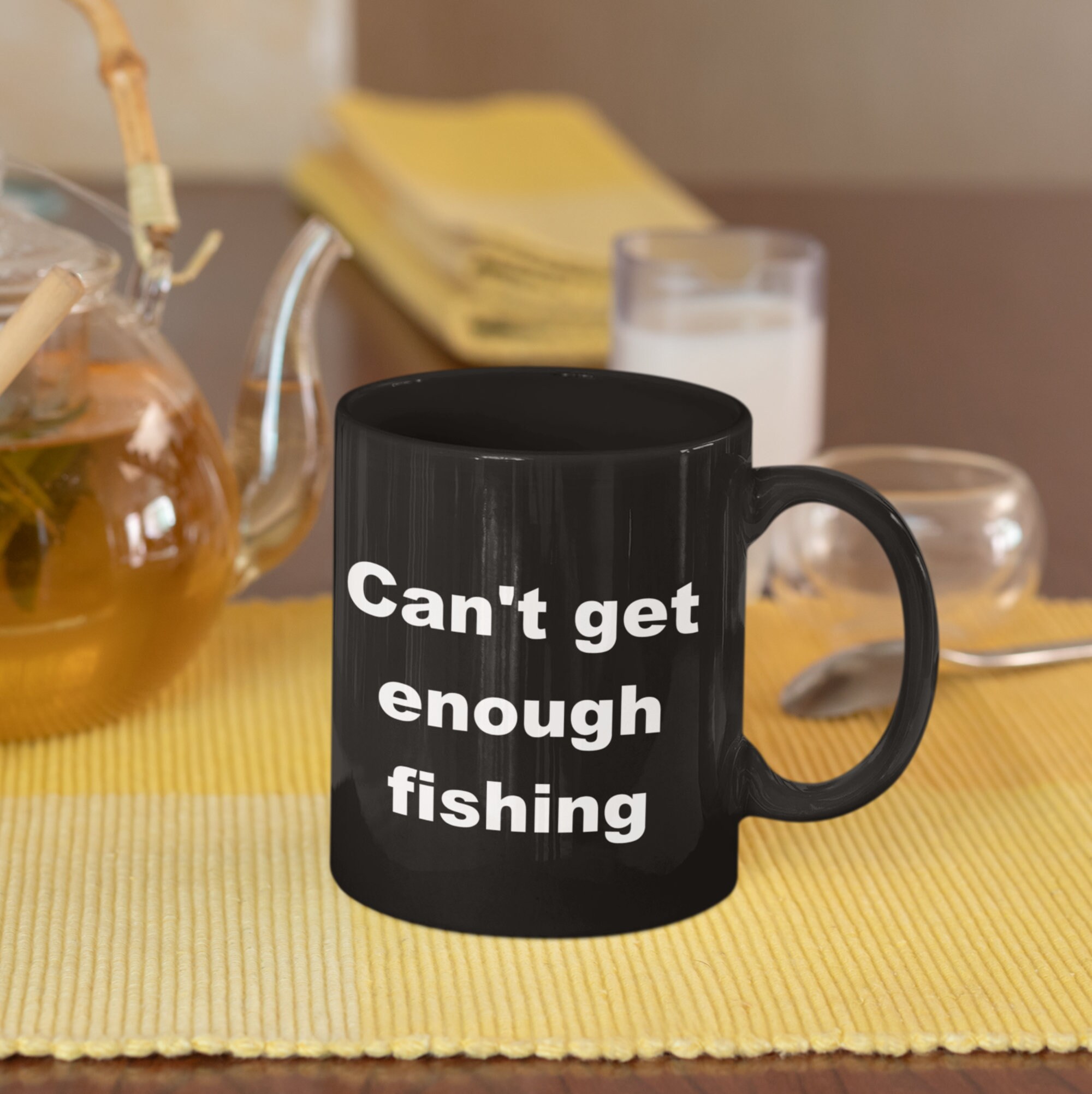 Enough Fishing Coffee Mug. On Father's Day We Gave A Fish Etsy.de