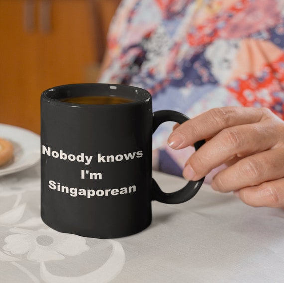 Singaporean Coffee Mug From the Singapore Shops Etsy
