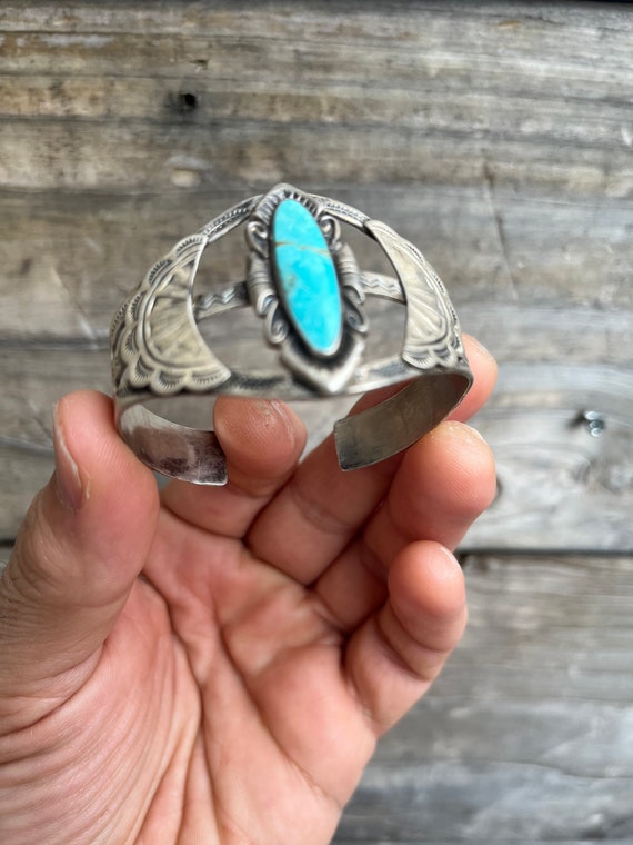 Vintage Bell Navajo cuff bracelet