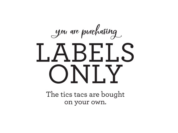 XOXOKristen 25 PCS Personalized Mint To Be Wedding Favor Stickers For Tic TACS Box, Custom Mint Labels With Date And Name Personalization, Pink And Green Designs With Greenery Flower - Labels - View #13