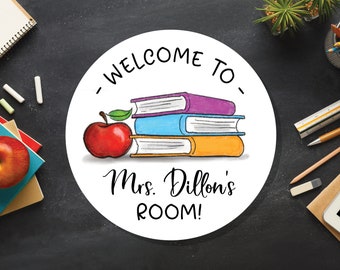 Welcom Back Sticker Welcome Back Sign Sticker | Square Vinyl Sticker, Retro Marquee Design ...
