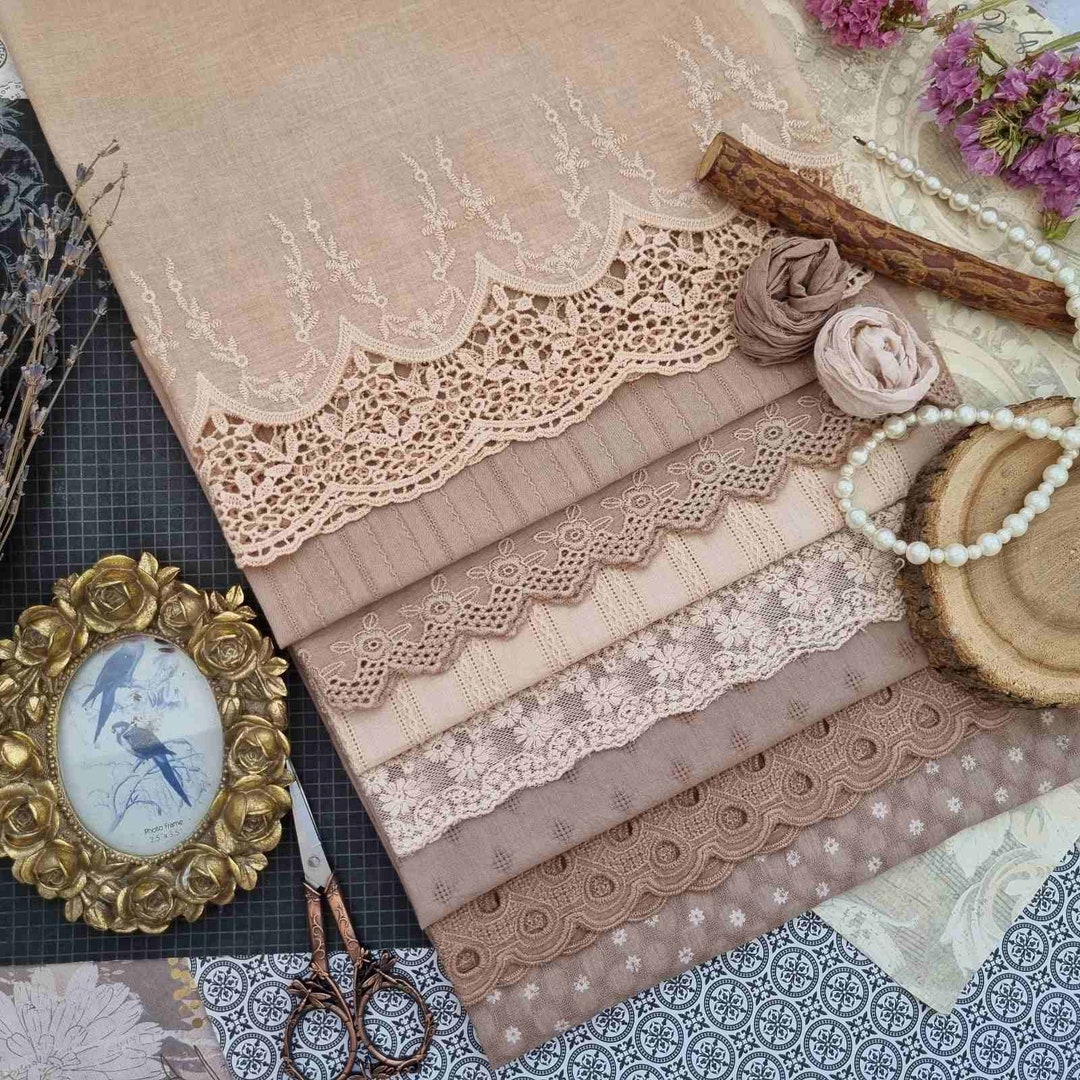 Fabrics for Dolls and Teddy. Handdyed Fabrics for Doll Etsy