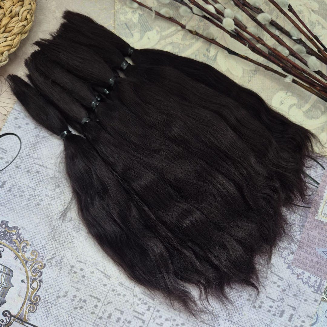 Soft Angora Goat Mohair Locks – Doll Hair, BJD, OOAK. 8-10’ in Length ...