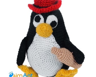 TUX - Pingouin Linux (édition RedHat)