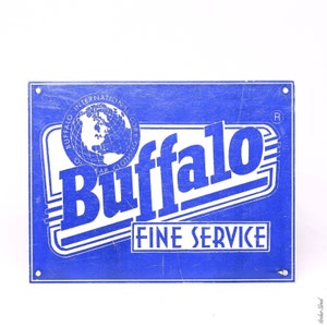 Sign &quot;Buffalo&quot; loft, workshop, restaurant, industrial, sign