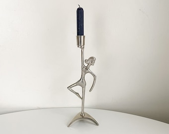 Ballerina candlestick holder