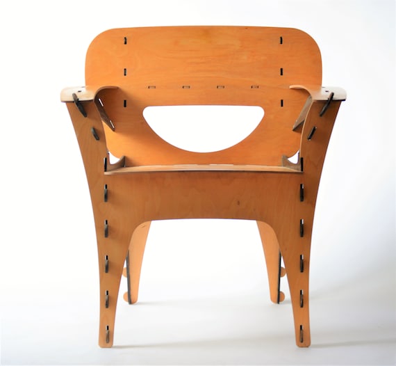 VINTAGE David Kawecki PUZZLE CHAIR - Etsy