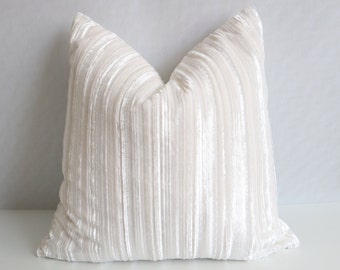 Luxury Ivory Pillow Cover, Luxury Pillow, Bling Ivory Pillow Cover, Pillow cover, Luxurious Pillow