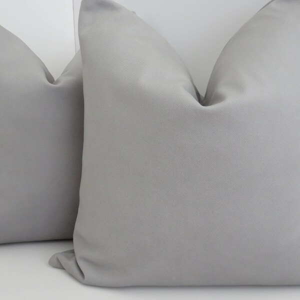 Light Gray Pillow Etsy