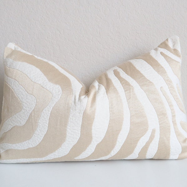 Zebra Pillow Etsy