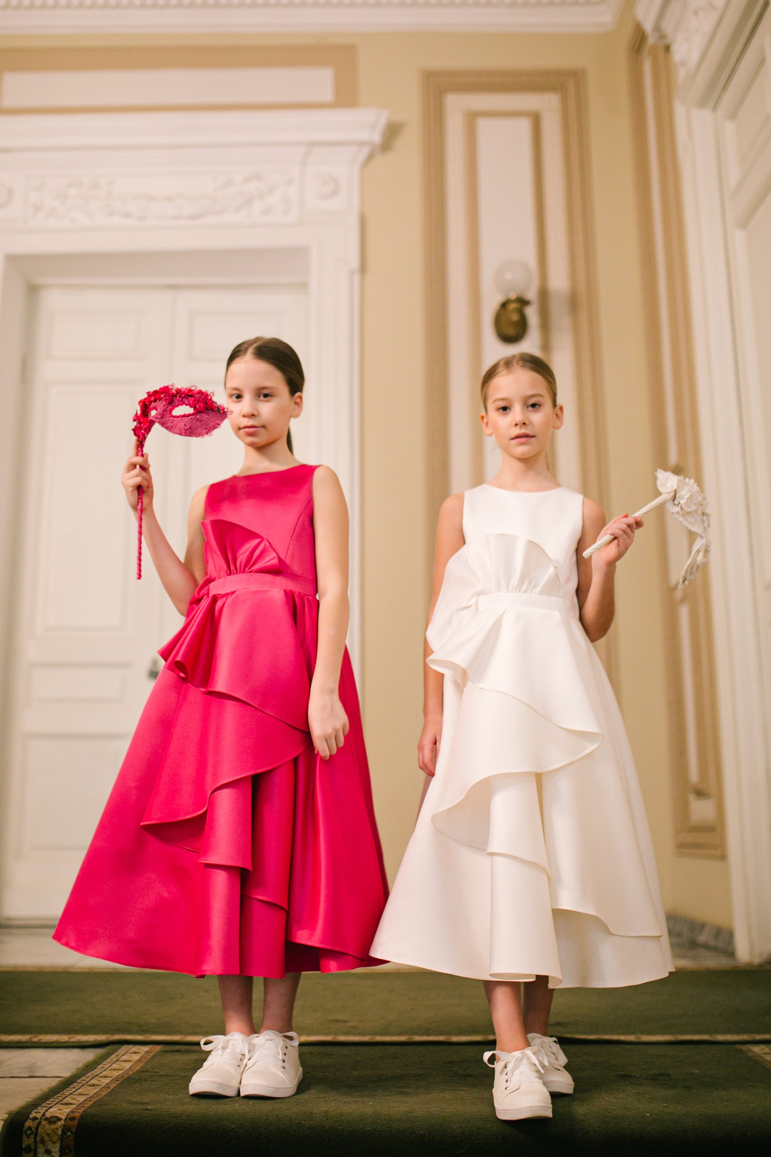 Milk Dress Flower Girl White Girl Dress Bridal Gown Dress Etsy