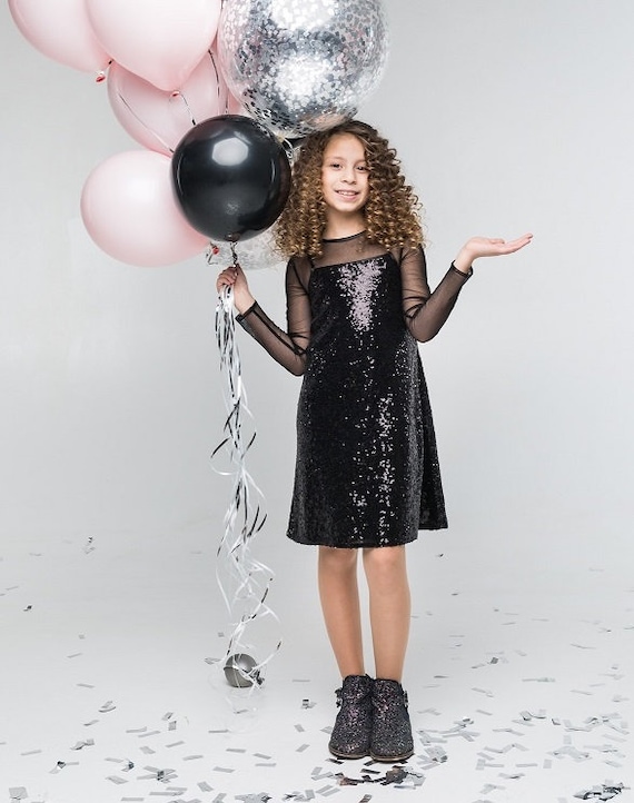 black dress for 10 year old