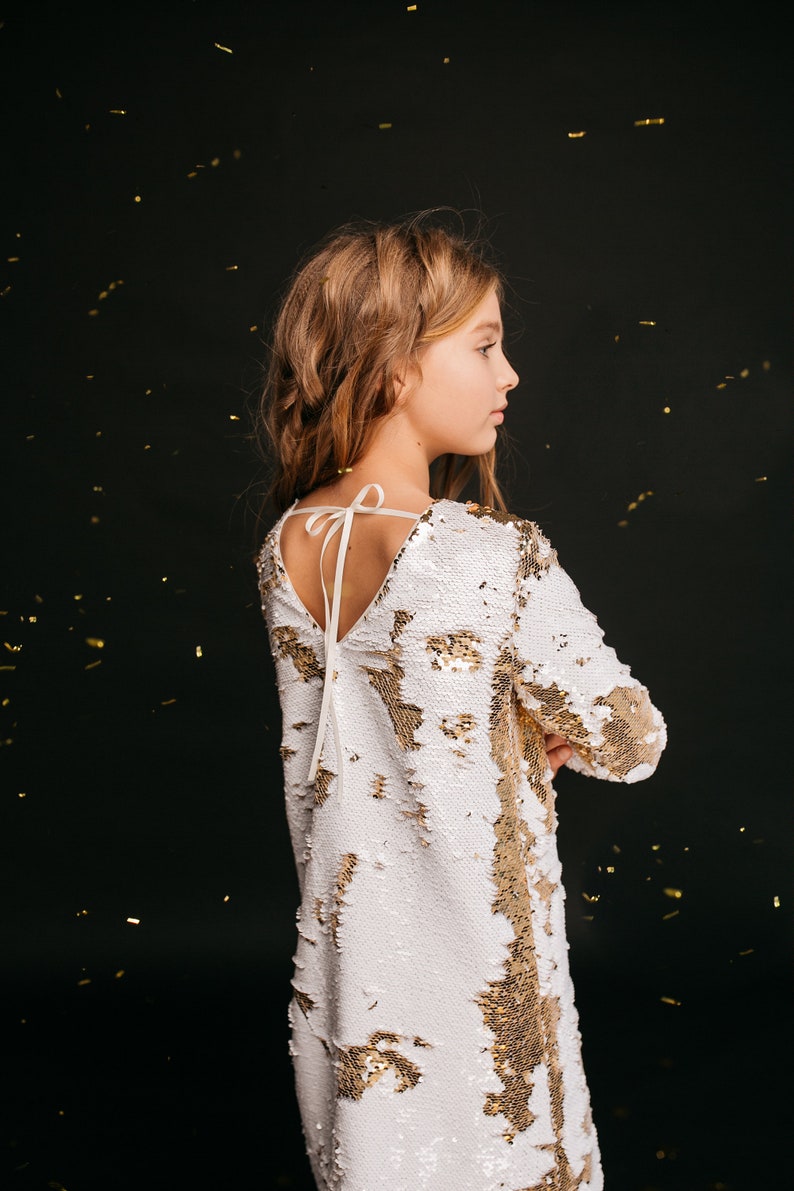 robe sequin noel