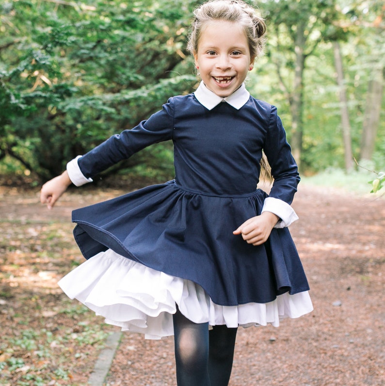 Back to School Dress School Girl Dress Preschool Dress | Etsy