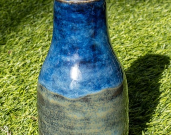 Sapphire Flower Vase