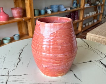Large Soft Pink Vase