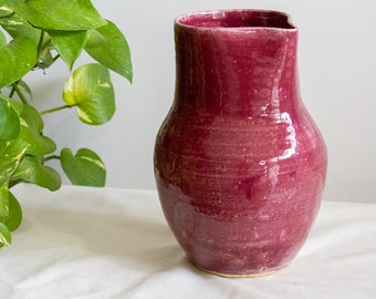 Handmade Raspberry Pitcher, Wine Pitcher, Beverage Pitcher, Water Pitcher