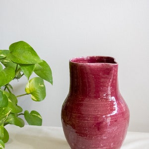 Handmade Raspberry Pitcher, Wine Pitcher, Beverage Pitcher, Water Pitcher image 3