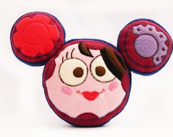 Oh BOODLES Disney's Mickey Mouse Clubhouse, Oh TOODLES peluche, almohada, vellón, fieltro, almohada toodles, decoración de dormitorio de Mickey Mouse
