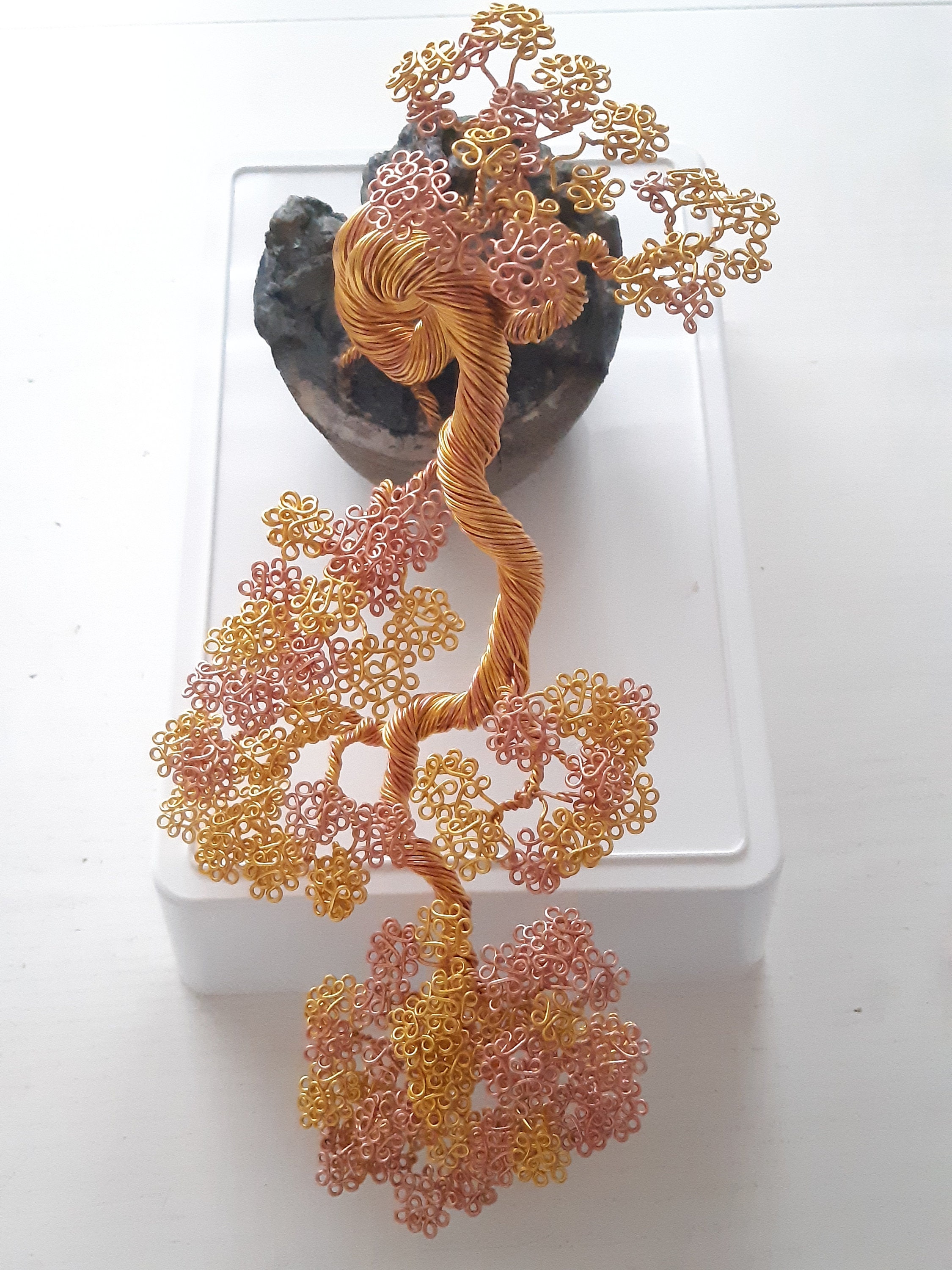 Bonsai Draht Drahtbaum DrahtSkulptur Geschenke für sie Etsy