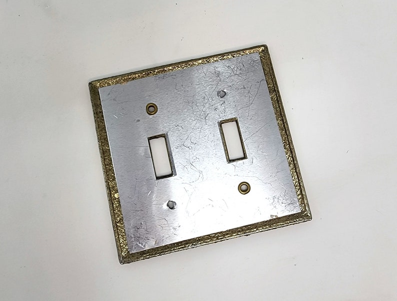 Gold Filigree Double Toggle Switch Plate, Regency Switch Plate - Etsy