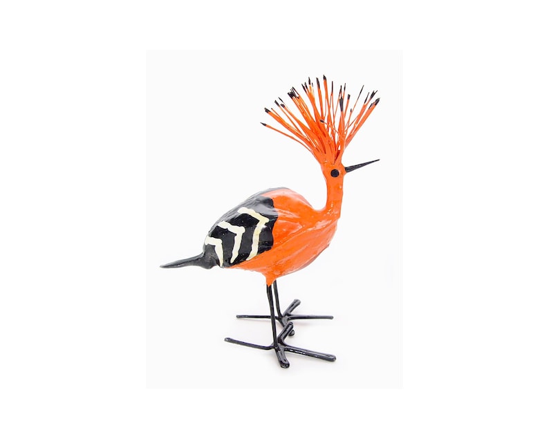 Hoopoe Bird Seedpod Figure image 1