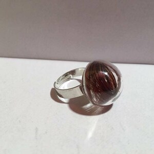 Ring with customizable horsehair image 2