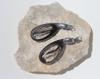 Immortal tear-shaped shape in real horsehair, customizable