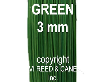 5000 12" 3mm Green Rattan Diffuser Reeds