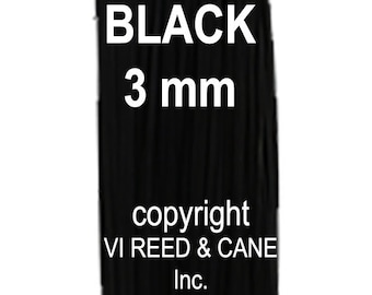 5000 10" 3mm Black Rattan Diffuser Reeds