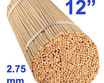 5000 12" 2.75mm Natural Rattan Diffuser Reeds