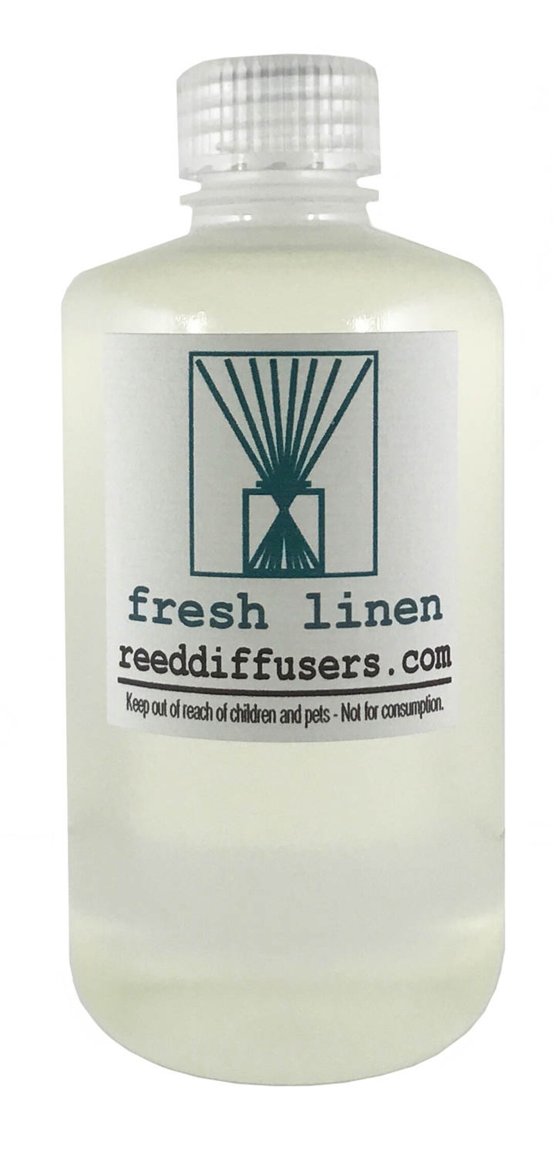 8 Oz Fresh Linen Fragrance Reed Diffuser Oil Refill Made in Etsy