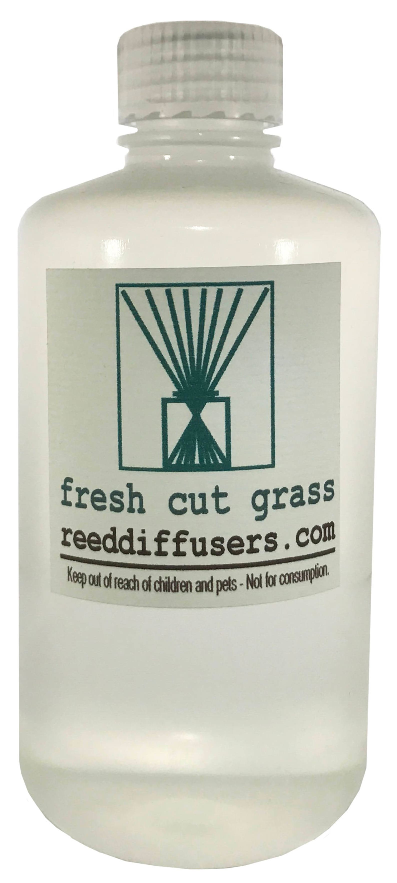 8 Oz Fresh Cut Grass Fragrance Reed Diffuser Oil Refill With Etsy