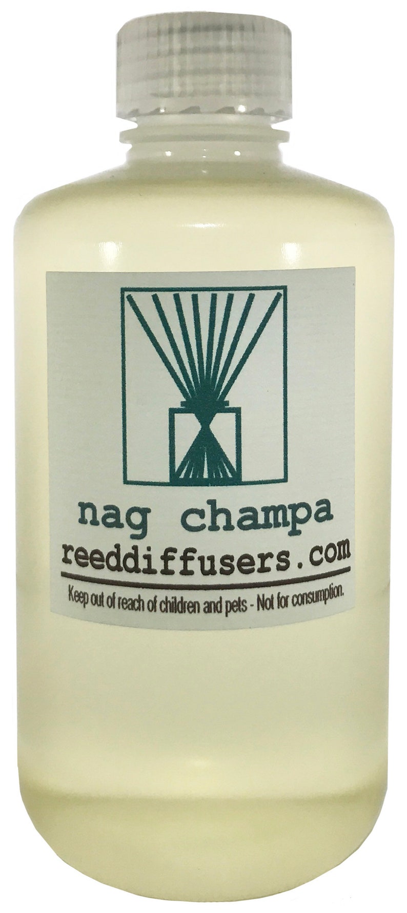 16 Oz Nag Champa Fragrance Reed Diffuser Oil Refill Made in Etsy