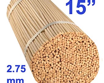 5000  15" 2.75mm Natural Rattan Diffuser Reeds