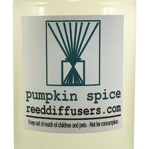 8 oz Pumpkin Spice Fragrance Reed Diffuser Oil Refill - Made in the USA