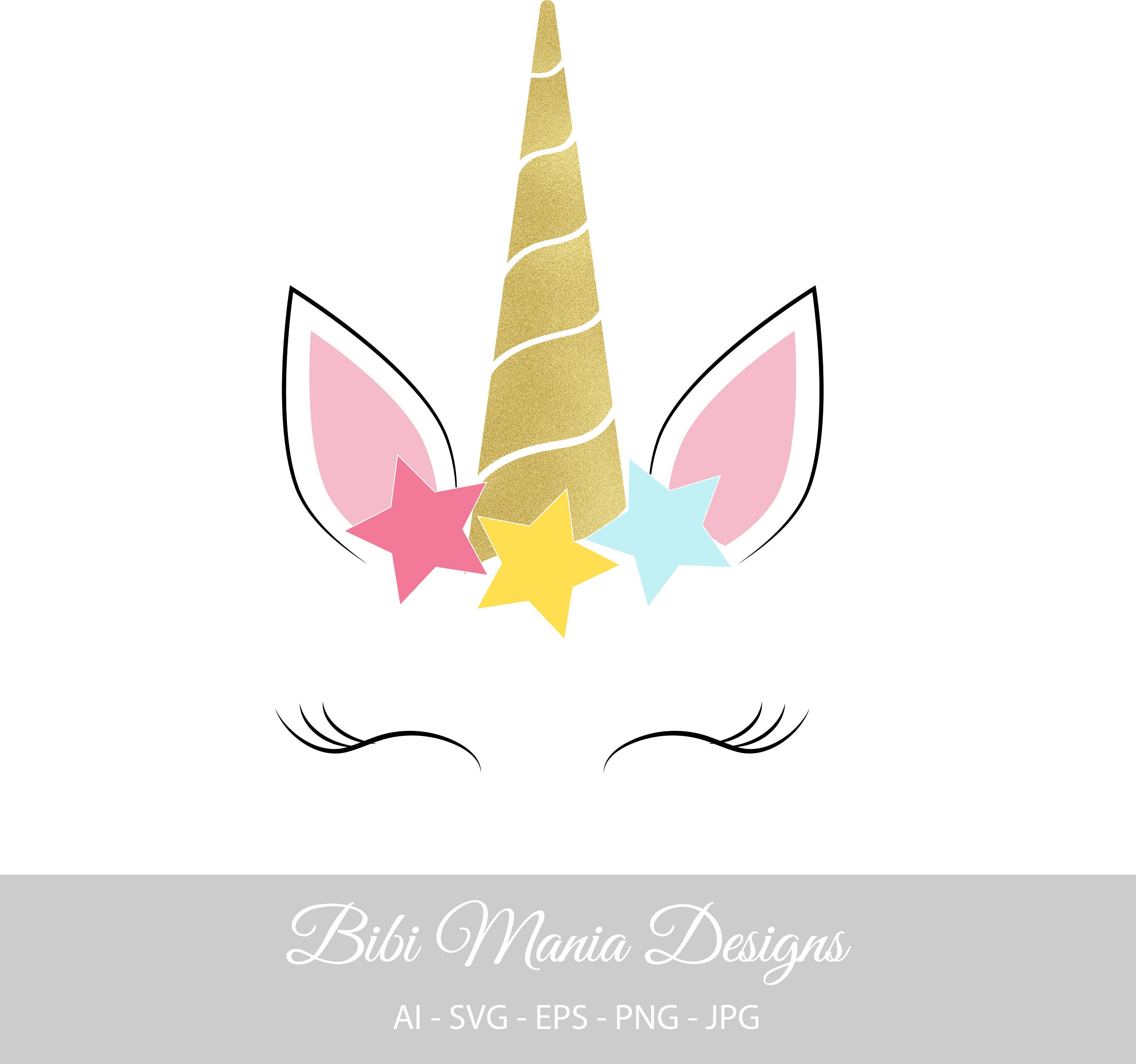 Download Unicorn SVG, Unicorn Face Svg, Unicorn Clipart, Unicorn ...