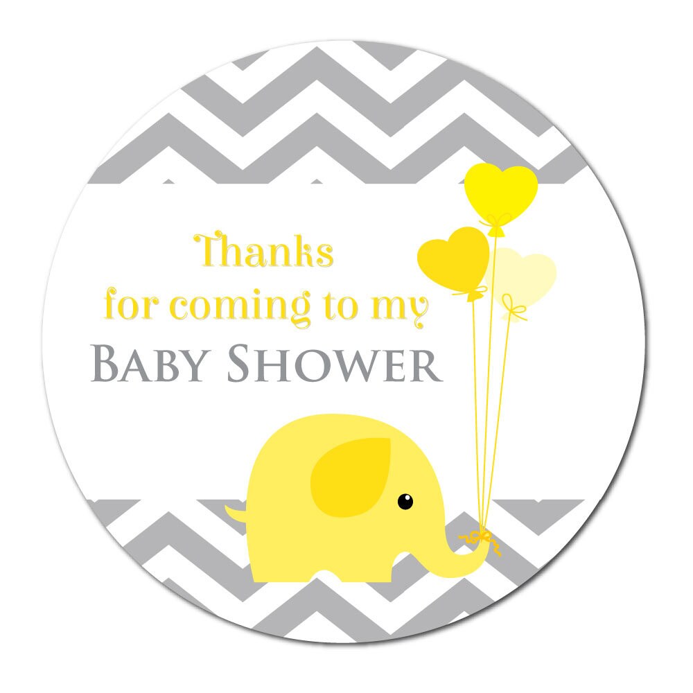 Thank You for Coming to My Baby Shower' 60mm Stickers Etsy Canada
