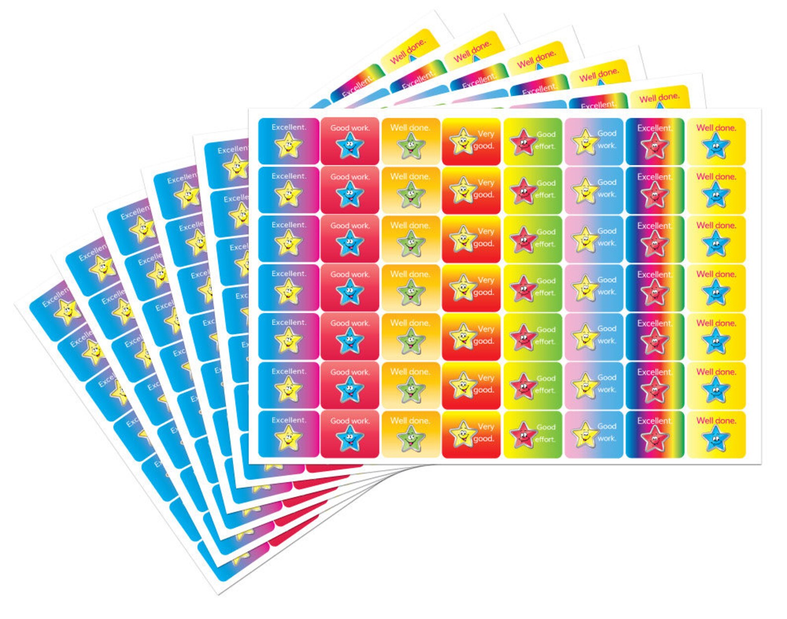 Teachers Marking Stickers ‘praise’ Mini Size 21 Mm - Etsy