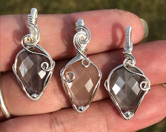 Mini Sunstone Pendants